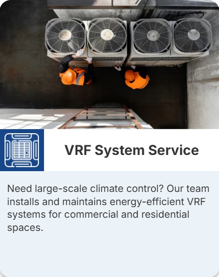 VRF System Service Card